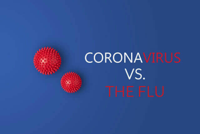 Coronavirus and the Flu